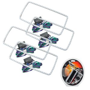 GMC Sierra Headlight Halo Kit - ORACLE Lighting - ColorSHIFT New Square Ring Design - `07-`13